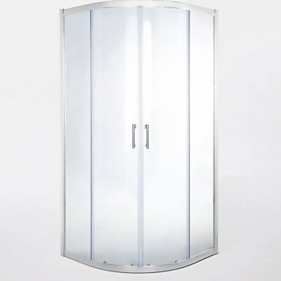 Cooke & Lewis Portes de douche angle circulaire Onega transparent 90 x 90 cm* Porte De Douche