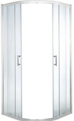 Cooke & Lewis Portes de douche angle circulaire Onega transparent 90 x 90 cm* Porte De Douche