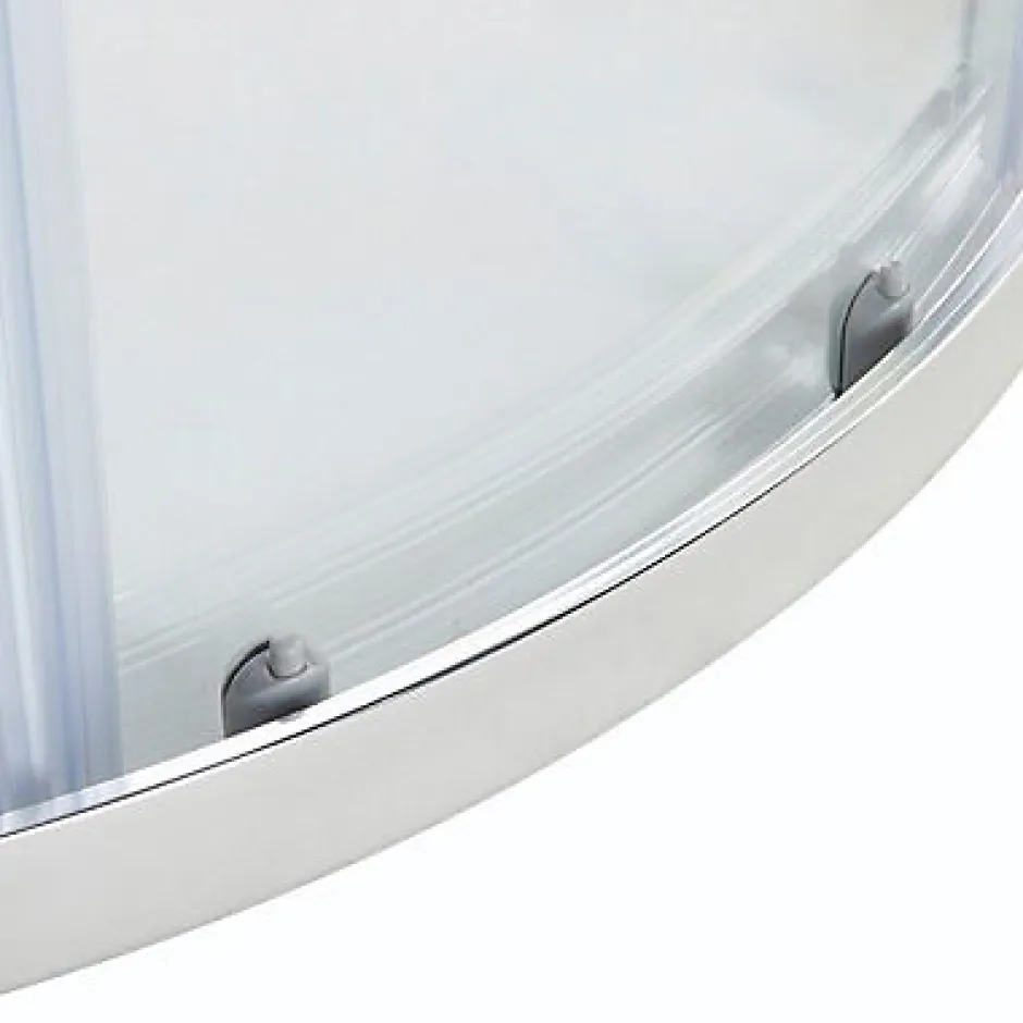 Cooke & Lewis Portes de douche angle circulaire Onega transparent 90 x 90 cm* Porte De Douche