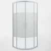 Cooke & Lewis Portes de douche angle circulaire Onega sérigraphié 80 x 80 cm* Porte De Douche