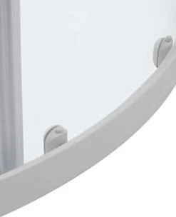 Cooke & Lewis Portes de douche angle circulaire Onega sérigraphié 80 x 80 cm* Porte De Douche