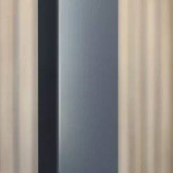 Schulte Portes de douche battantes en niche 90 x 200 cm, verre anticalcaire, profilé noir mat, Impériale Trend 2.0* Porte De Douche