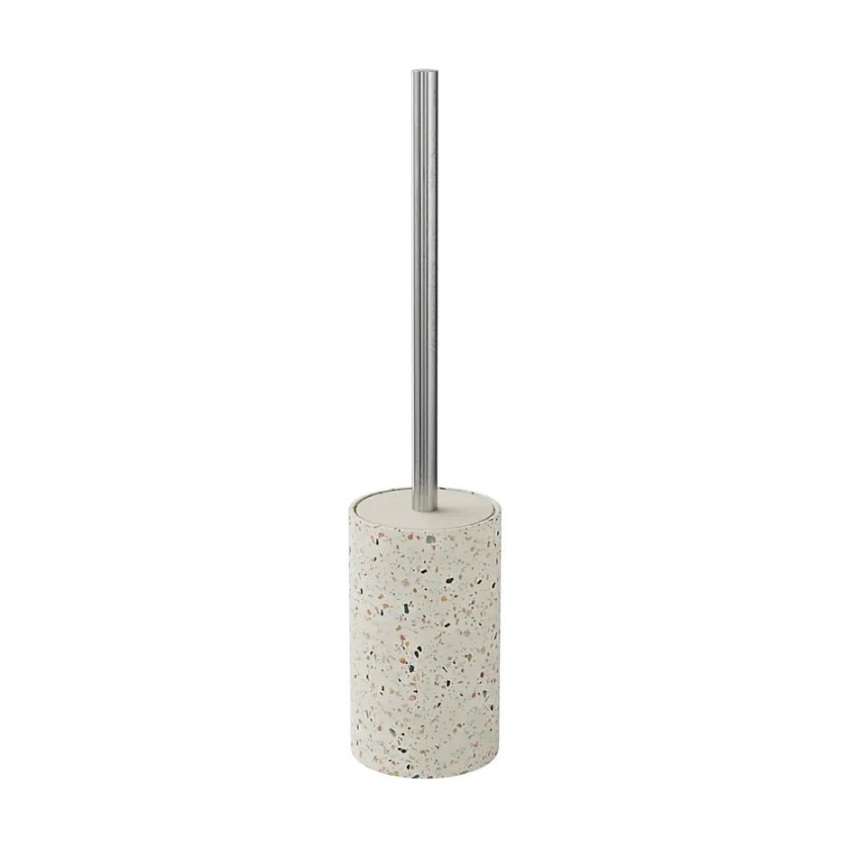 GoodHome Pot à balai WC Elland Terrazzo* Accessoire Wc