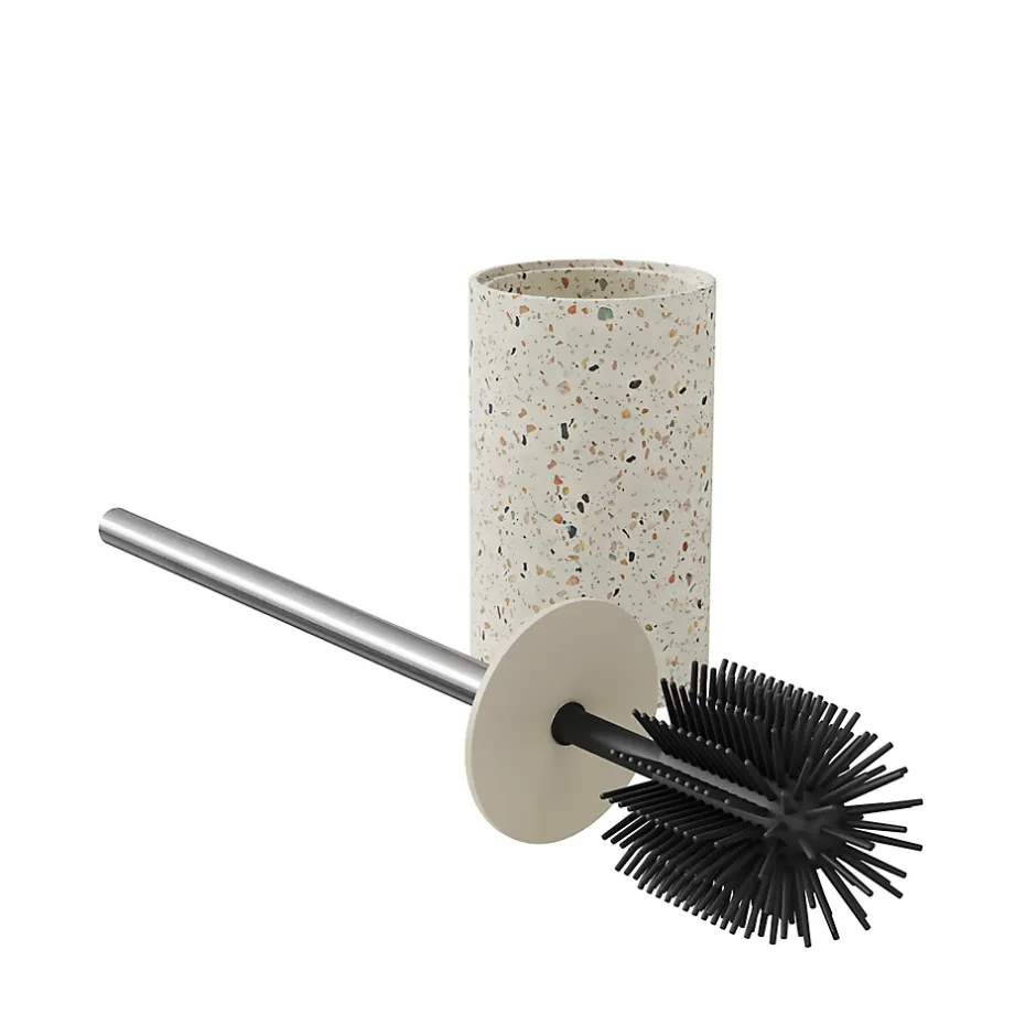 GoodHome Pot à balai WC Elland Terrazzo* Accessoire Wc