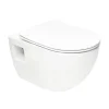 Swiss Aqua Technologies Project WC suspendu sans bride avec abatant softclose, blanc (SATWCPRO010RREXP)