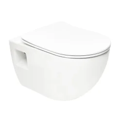 Swiss Aqua Technologies Project WC suspendu sans bride avec abatant softclose, blanc (SATWCPRO010RREXP)