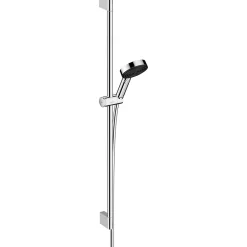 Hansgrohe Pulsify Select S Set de douche 105 3 jets Relaxation avec barre C 90 cm chromé 24170000* Colonne De Douche Sans Robinetterie