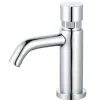 Essebagno Push robinet lave mains chrome eau froide Cilindro* Robinet Lave-Mains