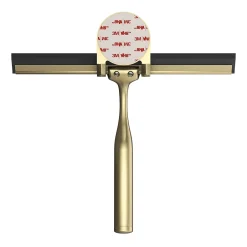 GoodHome Raclette de douche + support or Cavally* Accessoire De Douche|Accessoire De Douche