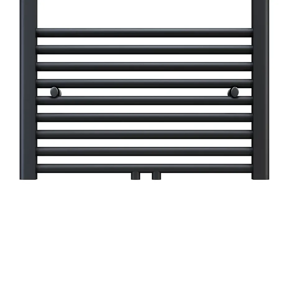 Sirhona Radiateur à eau chaude Salle de bain Sèche-serviettes 1800x400x30mm - Vertical -Gris