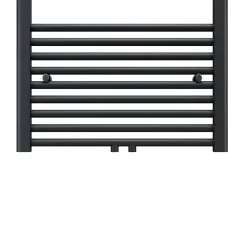 Sirhona Radiateur à eau chaude Salle de bain Sèche-serviettes 1600x400x30mm - Vertical - Gris