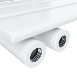 Sirhona Radiateur à eau chaude Salle de bain Sèche-serviettes 1000x500x62mm - Vertical -Blanc* Sèche-Serviettes Mixte