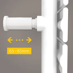 Sirhona Radiateur à eau chaude Salle de bain Sèche-serviettes 1000x500x62mm - Vertical -Blanc* Sèche-Serviettes Mixte