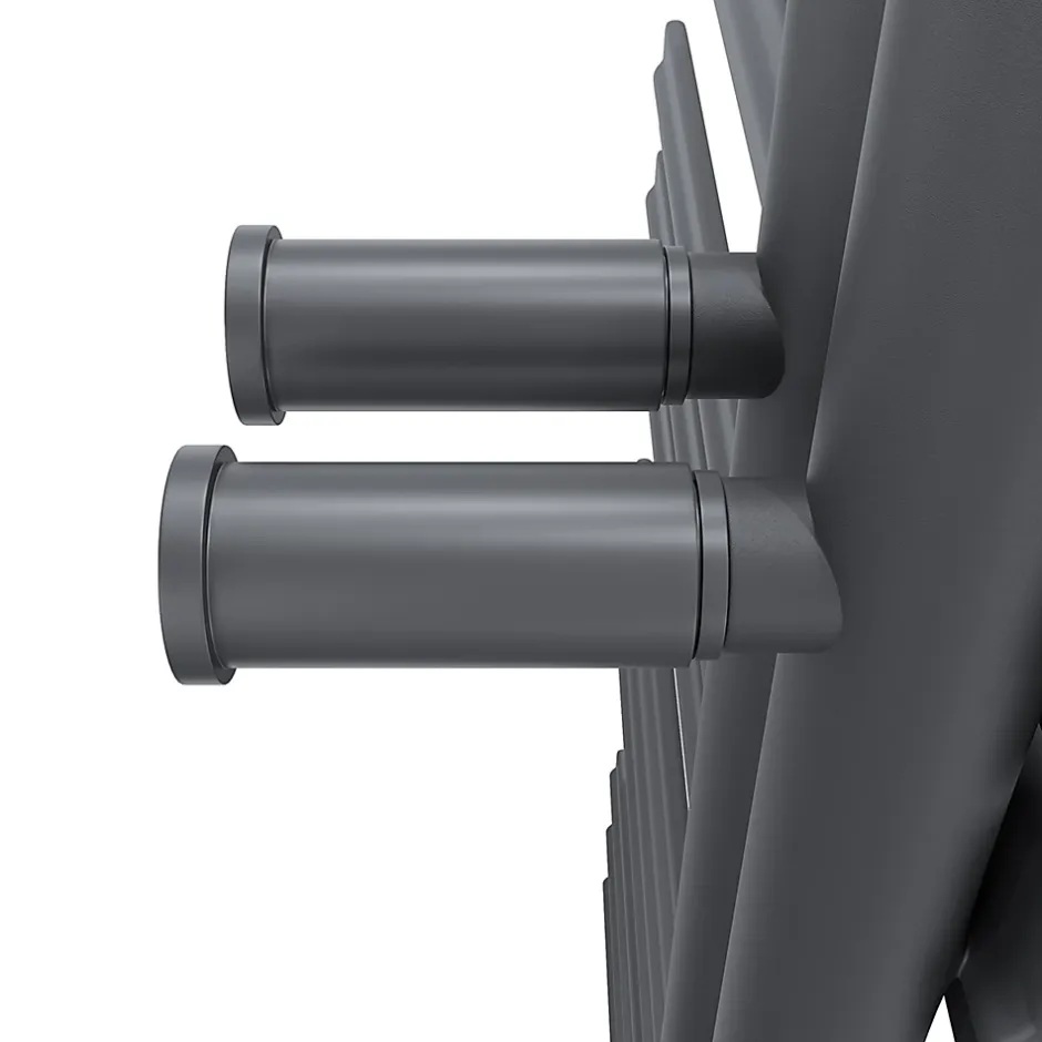 Sirhona Radiateur à eau chaude Salle de bain Sèche-serviettes 1000x400x62mm - Vertical -Gris