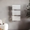 Sirhona Radiateur à eau chaude Salle de bain Sèche-serviettes 760x400x62mm - Vertical -Blanc* Sèche-Serviettes Mixte