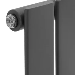 Luxebath Radiateur à Panneaux Design Stella, 1800 x 480 mm, Anthracite, avec Connexion Central, Plat, Vertical, Monocouche* Sèche-Serviettes Mixte