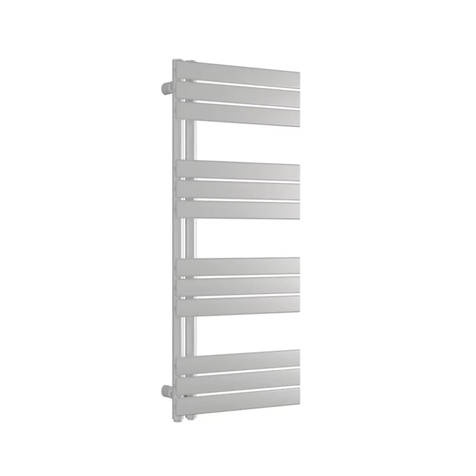 Bernstein Radiateur de salle de bain design, Sèche serviette esthétique - 120x50cm - G12 - Blanc* Sèche-Serviettes Mixte