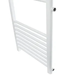 Luxebath Radiateur de Salle de Bain, 600 x 1200 mm, en Acier, Blanc, Forme Droite* Sèche-Serviettes Mixte
