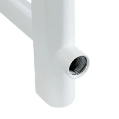 Luxebath Radiateur de Salle de Bain, 600 x 1200 mm, en Acier, Blanc, Forme Droite* Sèche-Serviettes Mixte