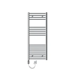 Luxebath Radiateur de Salle de Bain Electrique, Chrome, Elément Chauffant 900W* Sèche-Serviettes Mixte