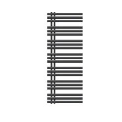 Luxebath Radiateur de Salle de Bain Design Iron EM, 600 x 1600 mm, Anthracite, en Acier Revêtu par Poudre* Sèche-Serviettes Mixte