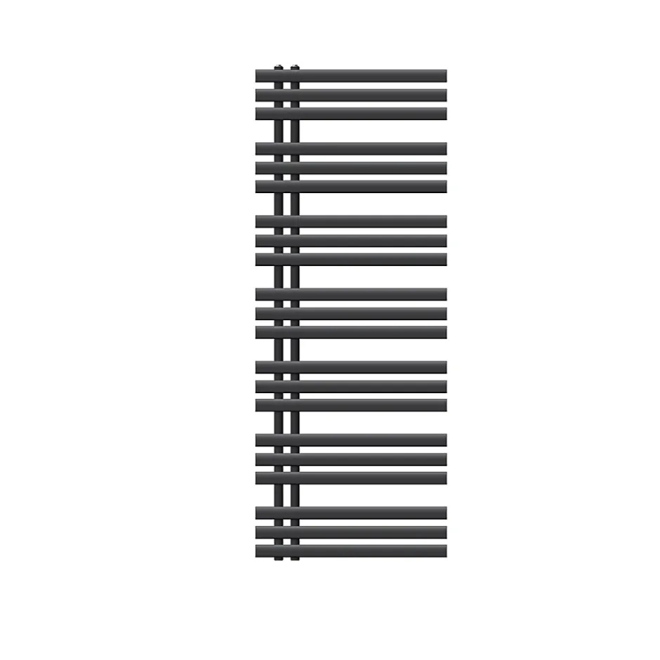 Luxebath Radiateur de Salle de Bain Design Iron EM, 600 x 1600 mm, Anthracite, en Acier Revêtu par Poudre* Sèche-Serviettes Mixte