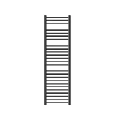 Luxebath Radiateur de Salle de Bain Design Sahara, 400x1500 mm, Anthracite, Forme Droite* Sèche-Serviettes Mixte