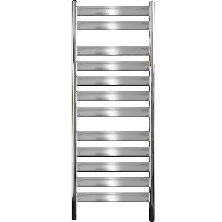 ECD Germany Radiateur de Salle de Bain Tharr 500 x 950 mm Chrome Radiateur Design Moderne