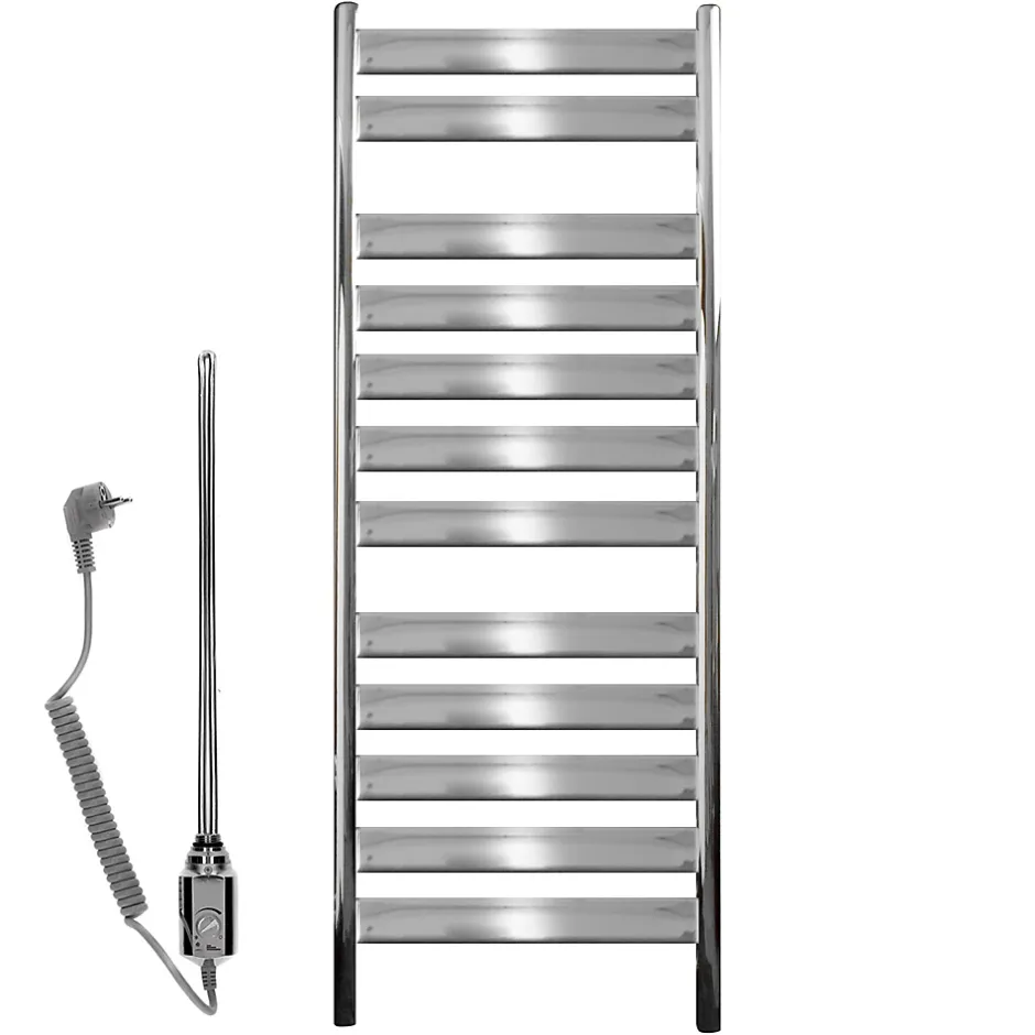 ECD Germany Radiateur de Salle de Bain Tharr 500x950 mm Chromé