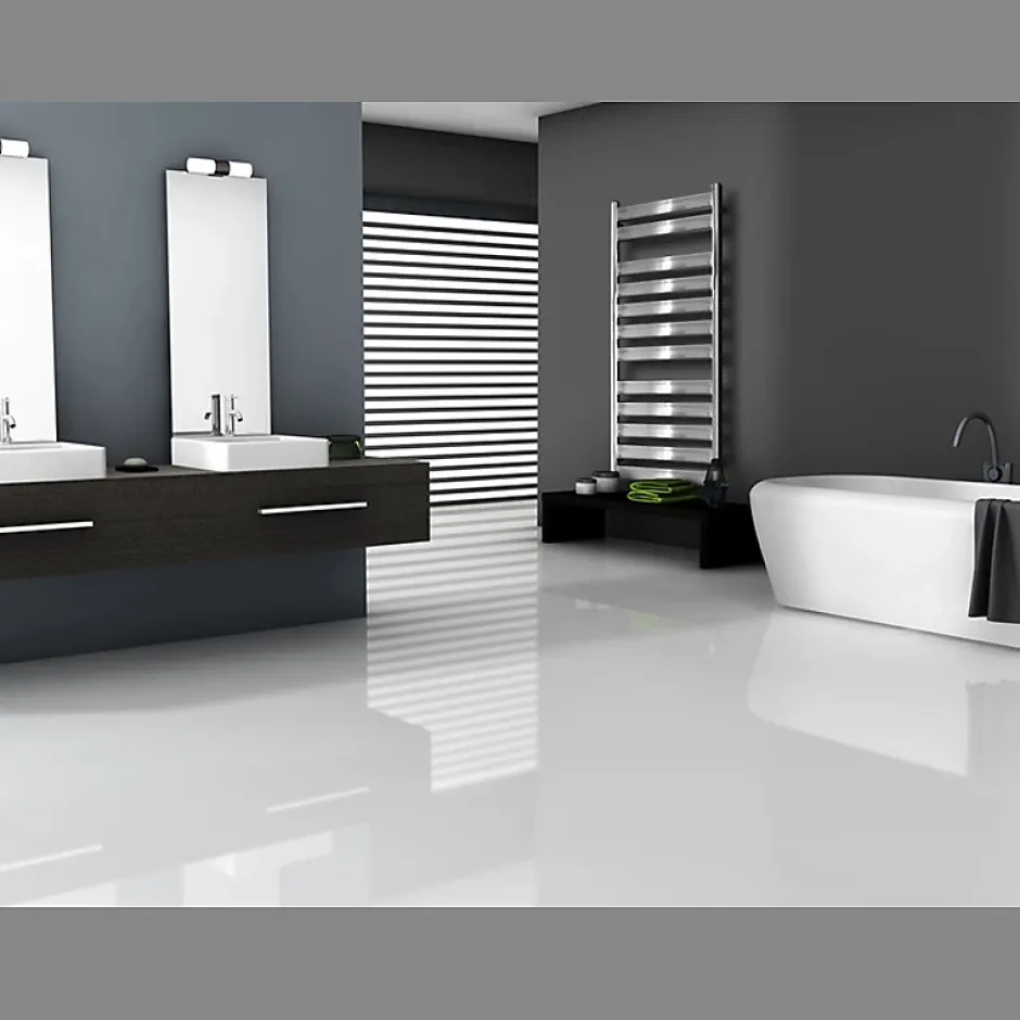 ECD Germany Radiateur de Salle de Bain Tharr 500x950 mm Chromé