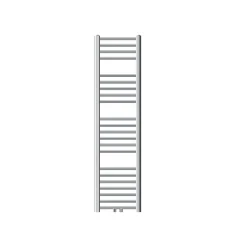 Luxebath Radiateur Design Radiateur Sèche Serviette Porte Serviette Mural 300 x 1400 mm Chrom avec Raccordement Central