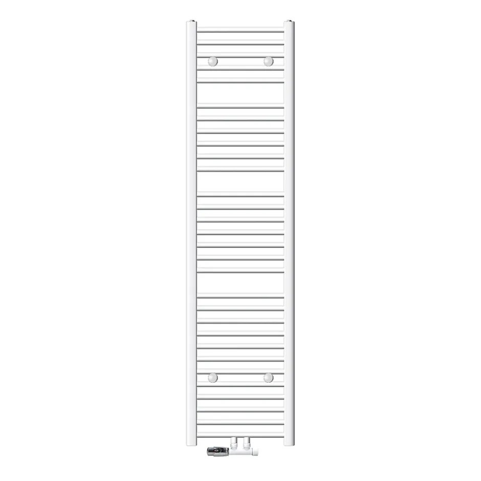 Luxebath Radiateur Design Sahara Non Electrique - 400 x 1800 mm - Blanc* Sèche-Serviettes Eau Chaude