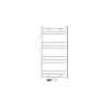 Luxebath Radiateur Design Sahara Non Electrique - 500 x 800 mm - Blanc* Sèche-Serviettes Eau Chaude