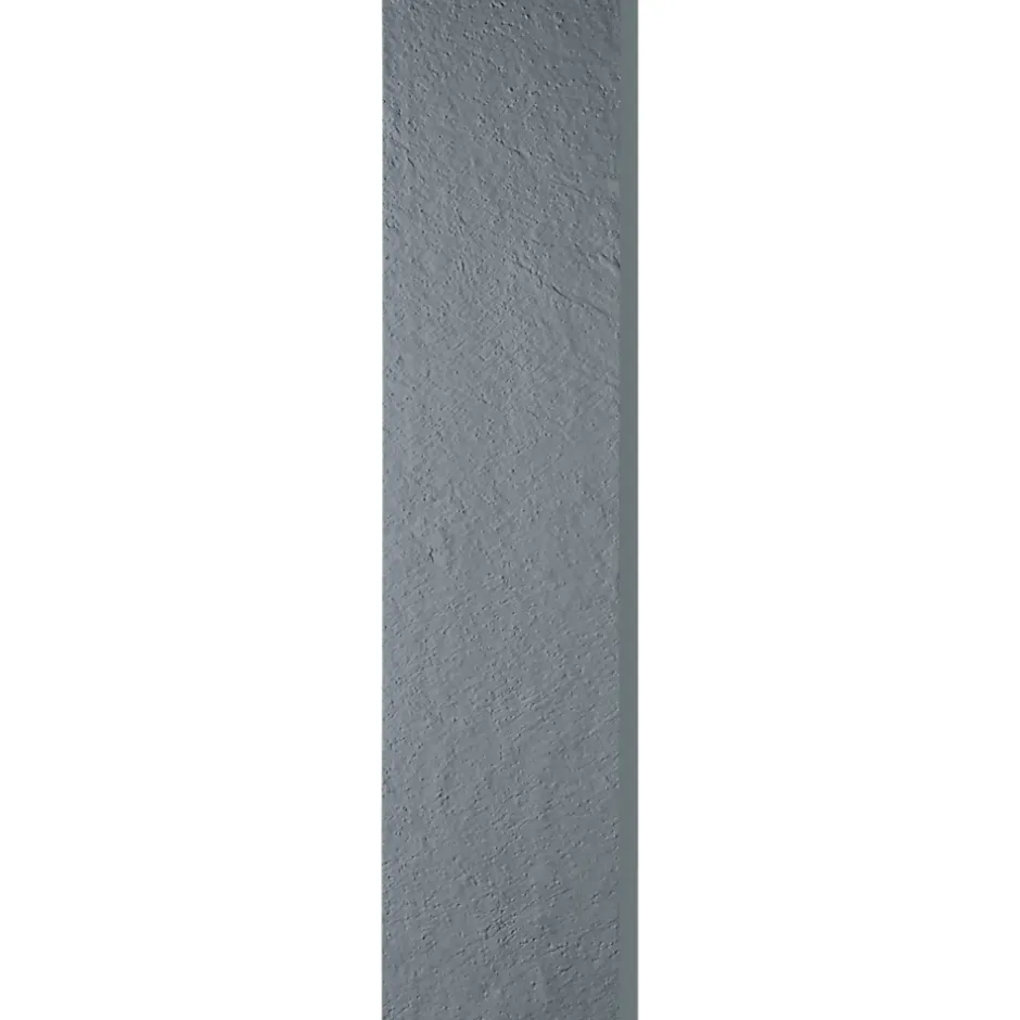 Onbath'S Radiateur electrique 800W vertical 180x40 cm resine aspect ardoise gris clair* Sèche-Serviettes Électrique