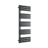 Bernstein Radiateur et sèche-serviettes design D16G gris anthracite, raccord gauche ou droite - 160x60cm, Sans kit de connexion* Sèche-Serviettes Mixte