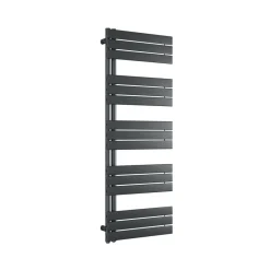 Bernstein Radiateur et sèche-serviettes design D16G gris anthracite, raccord gauche ou droite - 160x60cm, Sans kit de connexion* Sèche-Serviettes Mixte
