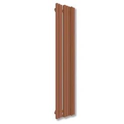 Matisere Radiateur électrique cuivre - (HxL) 1600x440mm - 1000 Watt - 1000 Watt - SHE1600-440VE8BCO* Sèche-Serviettes Électrique