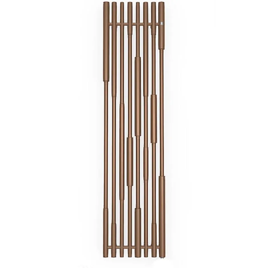 Matisere Radiateur électrique cuivre - (HxL) 1900x390mm - 800 Watt - 800 Watt - CAN1900-390E8PER