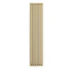 Matisere Radiateur électrique doré de 1200mm de haut et 480mm de large - 800 Watt - ROL1200/480ROE1BRA