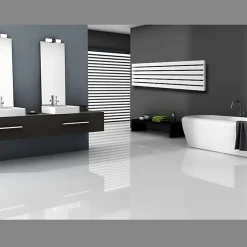 Luxebath Radiateur Panneau Design Stella, 370x1800 mm, Blanc* Sèche-Serviettes Mixte