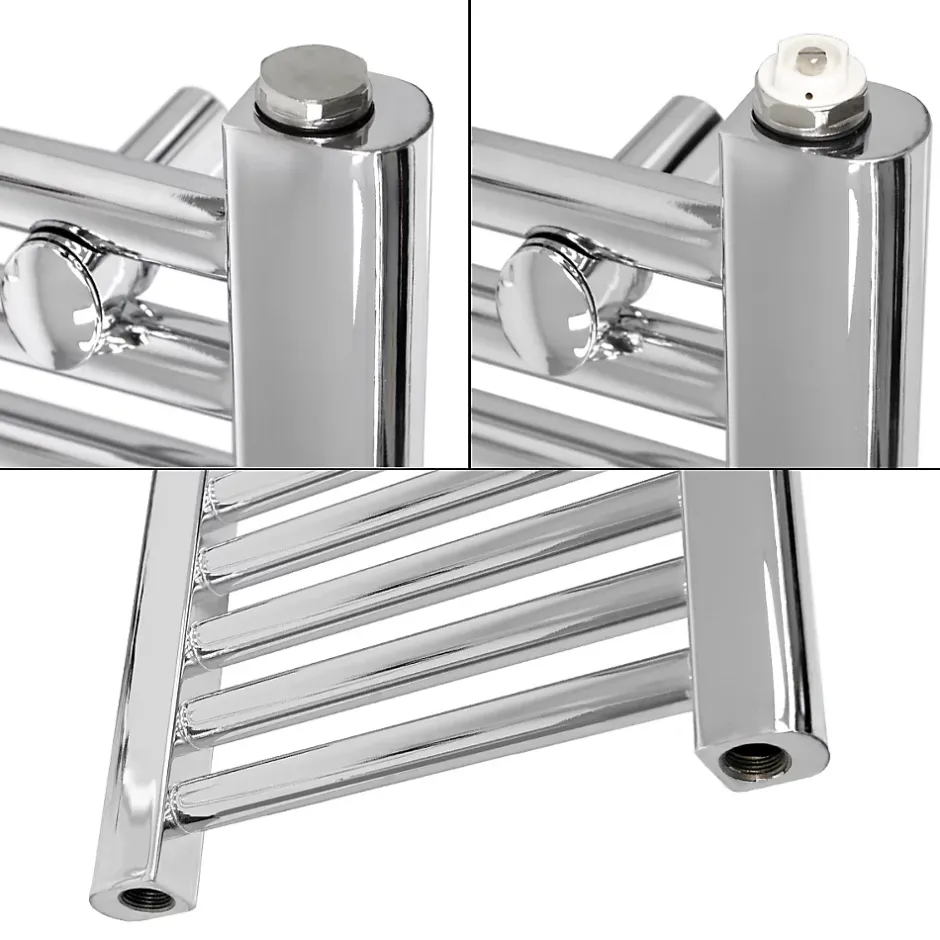 Luxebath Radiateur Sahara avec Element Chauffant Electrique 300W - 400x800 mm* Sèche-Serviettes Mixte