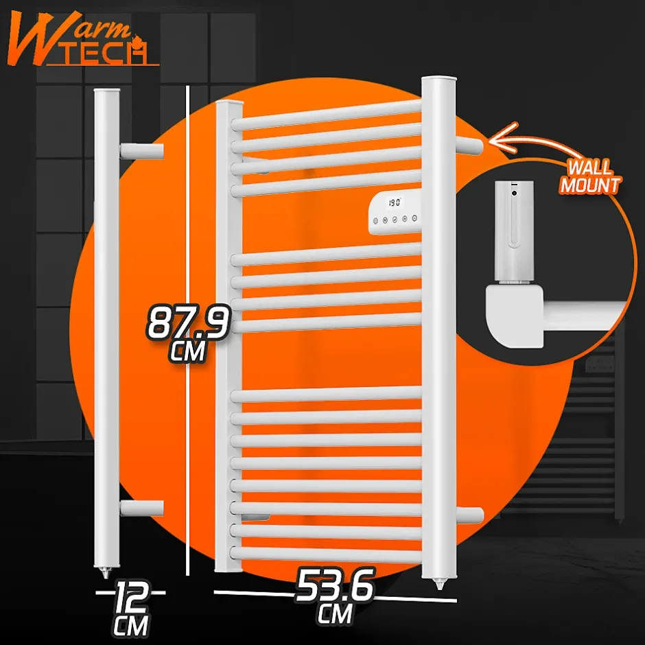 Warm Tech Radiateur sèche serviettes sans fluide 500W