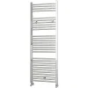Kibath Radiateur sèche-serviettes circuit de chauffage 150 cm x 50 cm finition chrome poli en acier* Sèche-Serviettes Eau Chaude