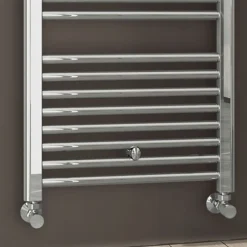 Kibath Radiateur sèche-serviettes circuit de chauffage 150 cm x 50 cm finition chrome poli en acier* Sèche-Serviettes Eau Chaude