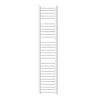 Luxebath Radiateur Sèche-Serviettes Sahara - 300 x 1800 mm - Blanc - Connexion Latéral - sans Kit de Raccordement - Forme Droite* Sèche-Serviettes Mixte