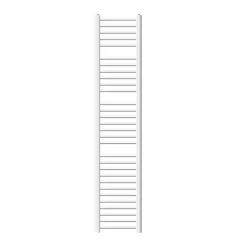 Luxebath Radiateur Sèche-Serviettes Sahara - 300 x 1800 mm - Blanc - Connexion Latéral - sans Kit de Raccordement - Forme Droite* Sèche-Serviettes Mixte