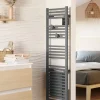 Thermor Radiateur sèche-serviettes électrique Riva 5 - Avec soufflerie - 750W+1000W - Dimensions: 1631 x 500 x 134 mm* Sèche-Serviettes Mixte