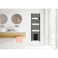 Thermor Radiateur sèche-serviettes électrique Riva 5 - Avec soufflerie - 750W+1000W - Dimensions: 1631 x 500 x 134 mm* Sèche-Serviettes Mixte