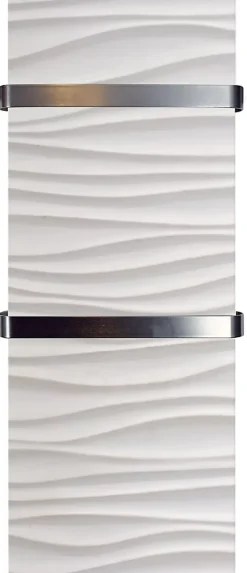 Chemin'Arte Radiateur Sèche-serviettes électrique Ondulation 1200W Chemin Arte