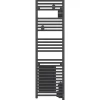 Atlantic Radiateur sèche-serviettes connecté Doris avec soufflerie étroit 1300W Anthracite - - 851287* Sèche-Serviettes Électrique|Sèche-Serviettes Soufflant